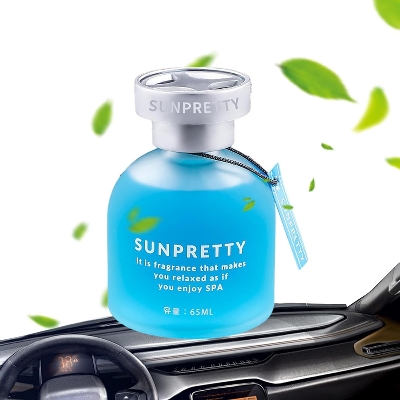 Picture of Car Fragrance Air Freshener, Glass Bottle Car Perfume
