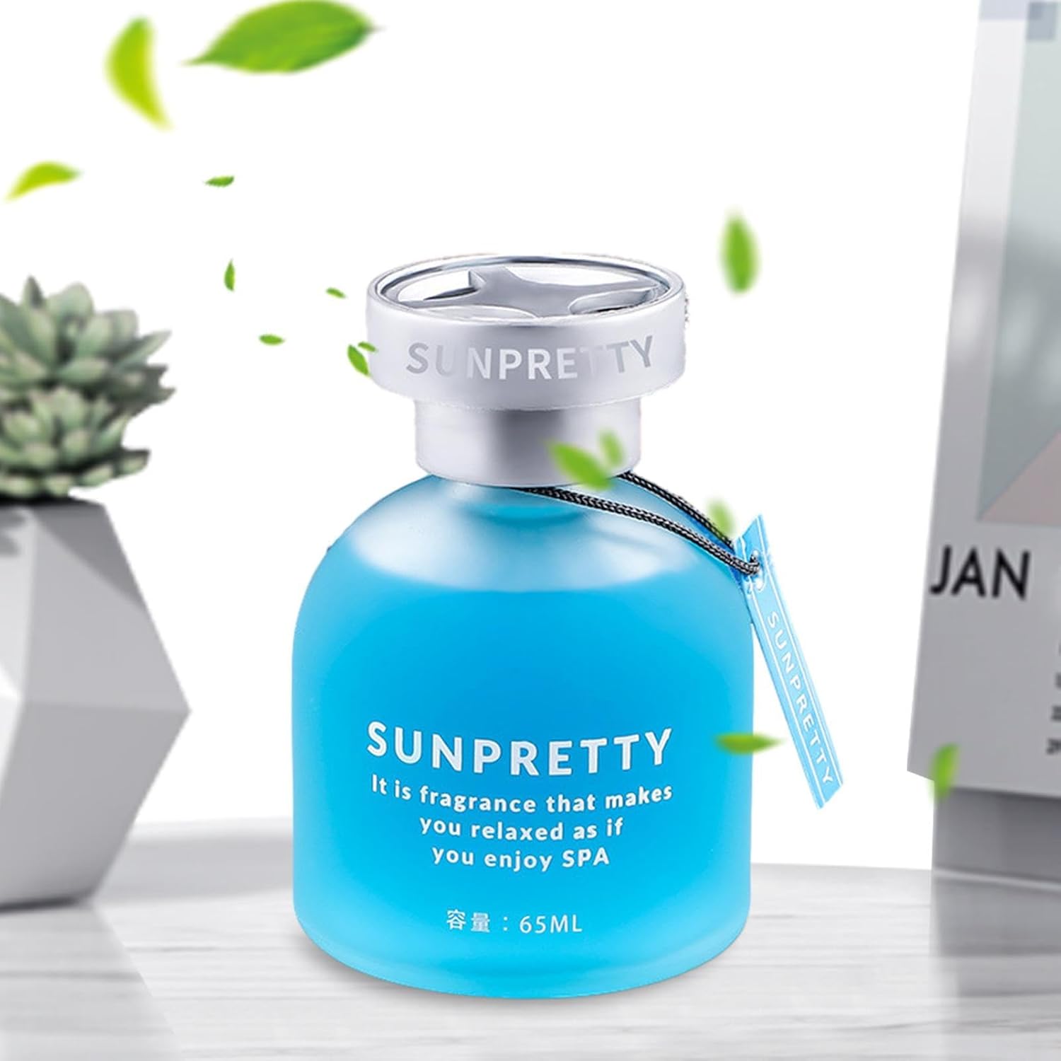 Picture of Car Fragrance Air Freshener, Glass Bottle Car Perfume