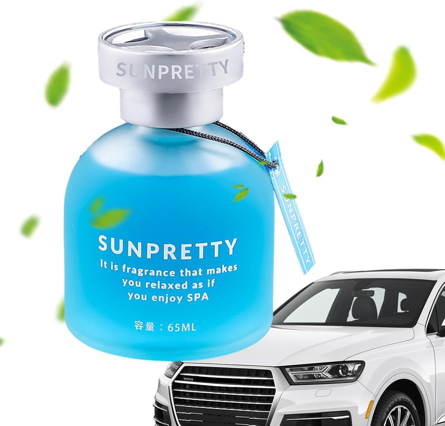 Picture of Car Fragrance Air Freshener, Glass Bottle Car Perfume