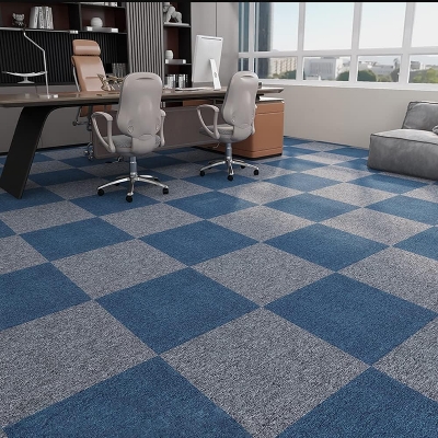 Picture of Tile Carpet , Anti-slip 11.8 x 11.8 inches (30 x 30 cm), Dog Mat, Washable, Soundproofing, Heat RetentionSuction Mat 1 pcs