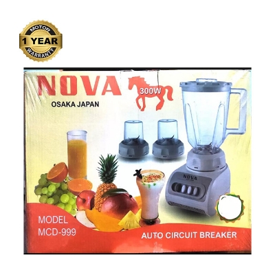 Picture of Nova/Hyundai  Blender Plus Mixer Grinder  (GS-999/NBB-999/NW-999)