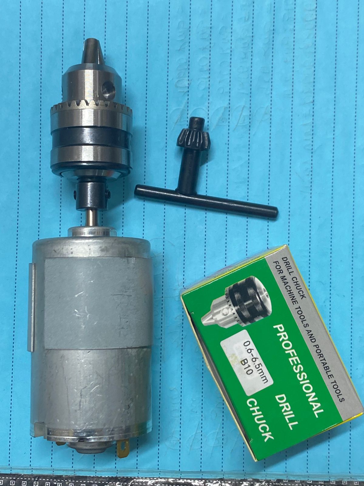 Picture of 775 motor + Driil chuck