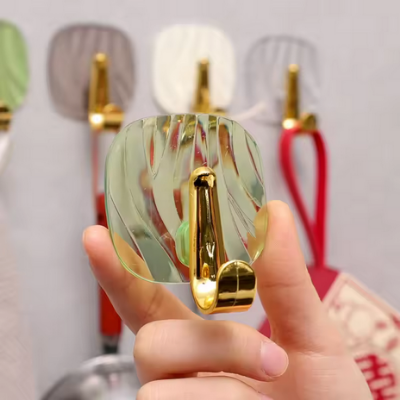 Picture of 4 PCS Acrylic Hook Punch-free Self-adhesive