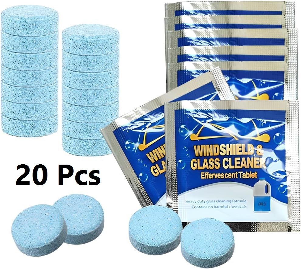 Picture of Car Screenwash Wiper Cleaning Tablets 20 Pcs