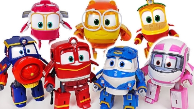 Picture of Robot Train Cartoon Character Random Multi Color