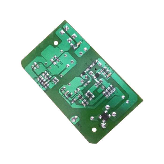 Picture of 15V 2A Charger Fan Circuit Board | AC DC Rechargeable Fan PCB with Light Control | Universal Fan Repair Module Adapters