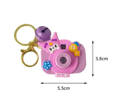 Picture of Sanrio Projector Keychain | Light-Up Toy with Multiple Character Images | Cute & Collectible Accessory for Bags & Keys 