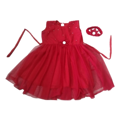 Picture of Party dress for ,Weeding and birthday dress for  1-12 years baby