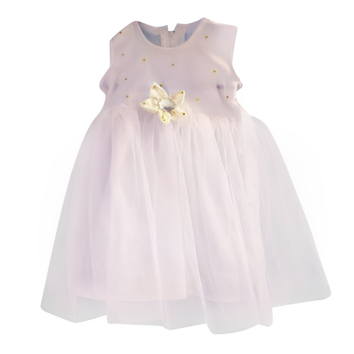 Picture of Round Neck party dress for 0-12  years Baby Girls