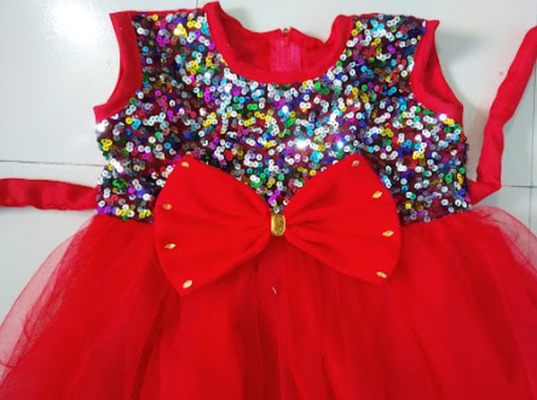 Picture of Baby Girl  Sequin party Dress for all ocations 0-12 years