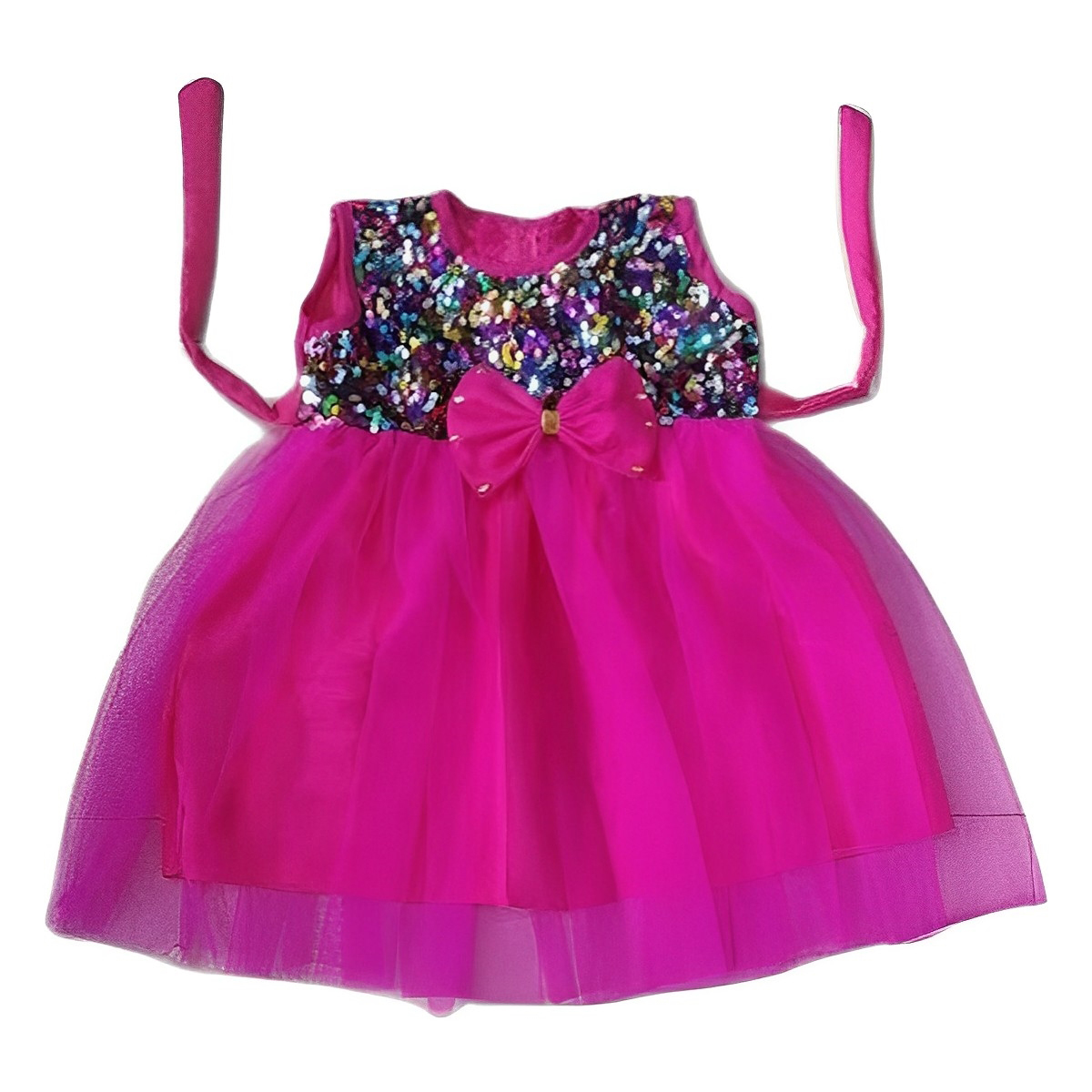 Picture of Party dress for ,Weeding and birthday dress for 0-7 years baby - বাচ্চাদের জামা