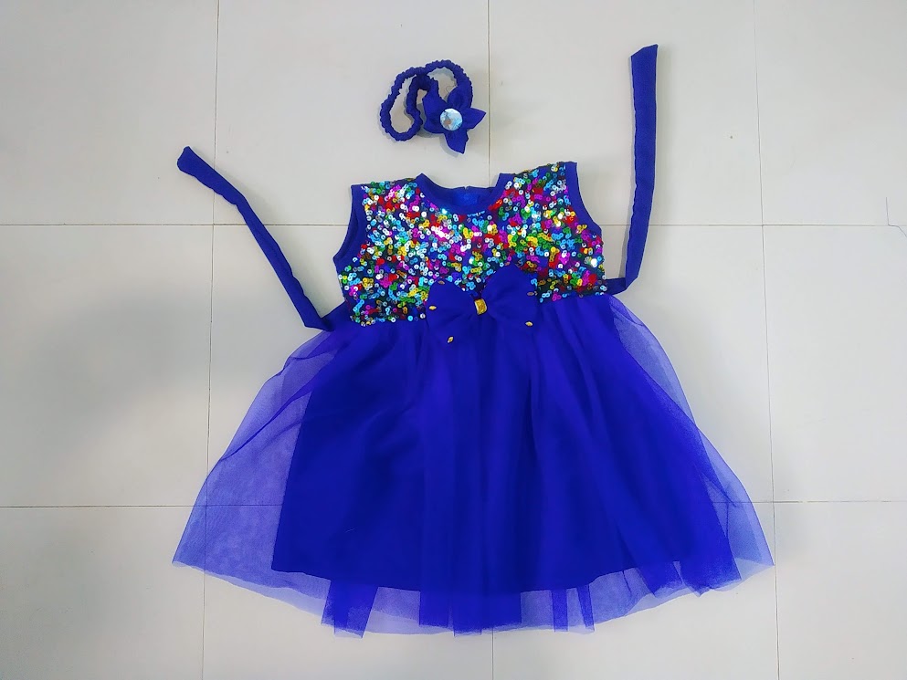 Picture of Party dress for ,Weeding and birthday dress for 0-7 years baby - বাচ্চাদের জামা
