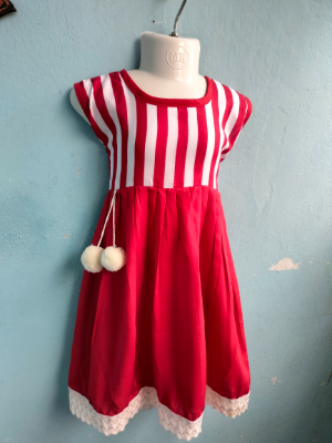 Picture of Baby girls fashionable beautiful dress for 1 to 7 years babies - বাচ্চাদের জামা