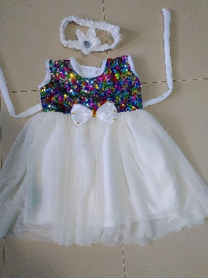 Picture of Party dress for ,Weeding and birthday dress for  0-12 years baby