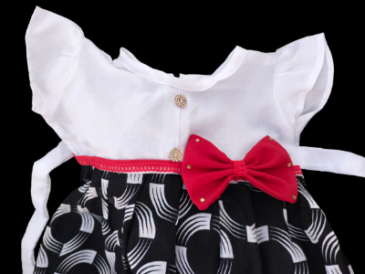 Picture of Party dress for ,Weeding and birthday dress for 0-12 years baby - Easy To maintain