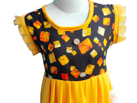 Picture of Baby Girl cotton Frock for 0-3 years