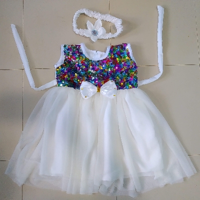Picture of Party dress ,Weeding and birthday dress for 0-3 years baby