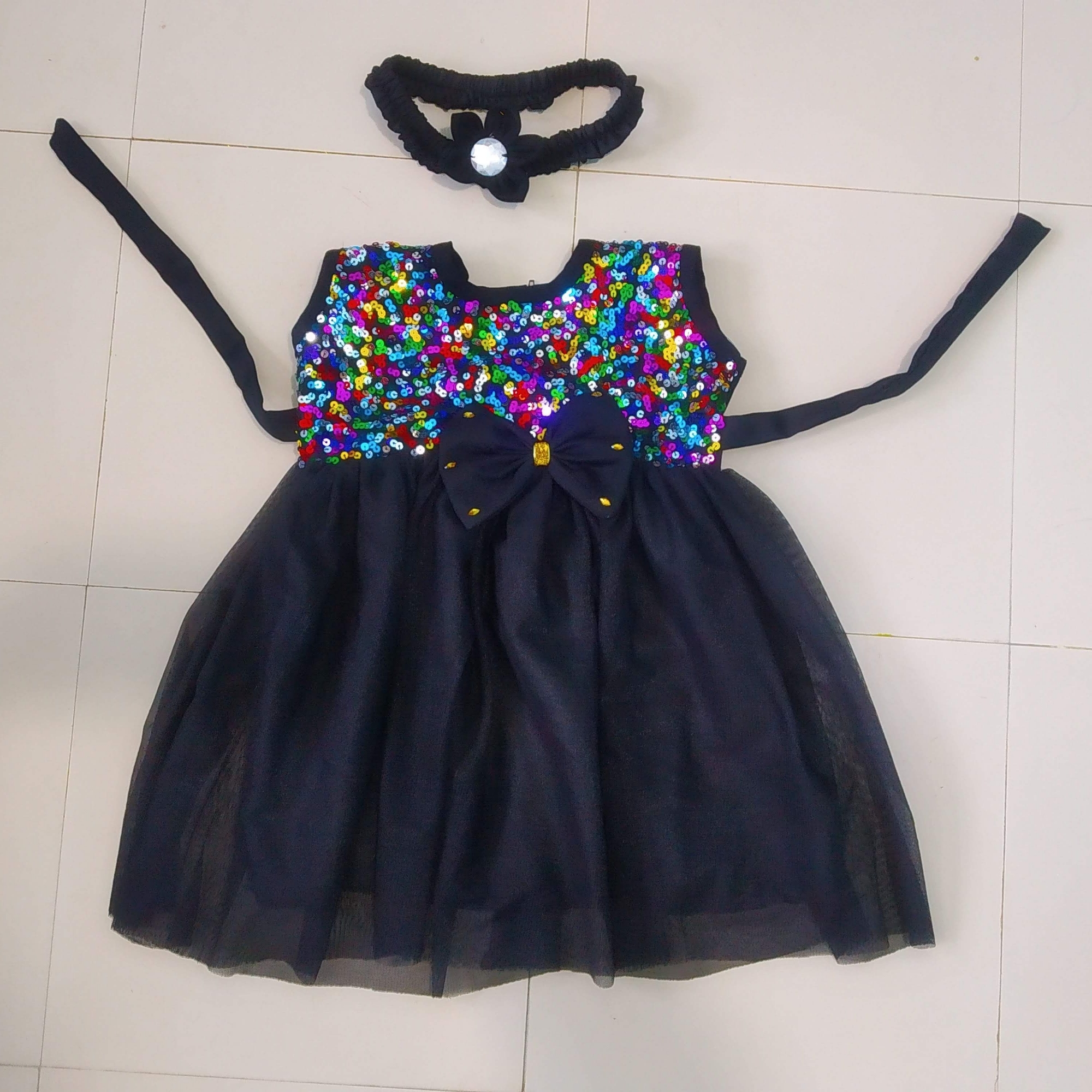 Picture of Party dress ,Weeding and birthday dress for 0-3 years baby