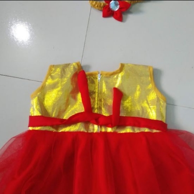 Picture of Baby girls fashionable party dress for 0-3 years babies - বাচ্চাদের জামা
