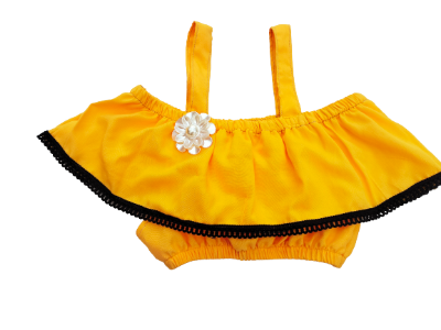 Picture of Handmade Baby girls Fashionable beautiful westrn dress for 0-7 years babies