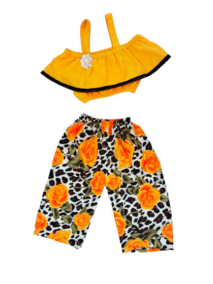 Picture of Handmade Baby girls Fashionable beautiful westrn dress for 0-7 years babies