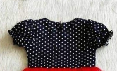 Picture of Floral Gorgeous Cute Party Frock Exclusive Creative Design for 0-3 years baby