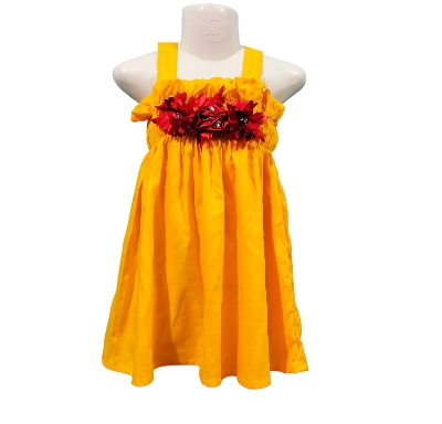 Picture of Baby Girls Unique Design & Fashionable Home made Dress for 0 to 3 years baby - বাচ্চাদের জামা