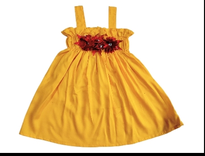 Picture of Baby Girls Unique Design & Fashionable Home made Dress for 0 to 3 years baby - বাচ্চাদের জামা
