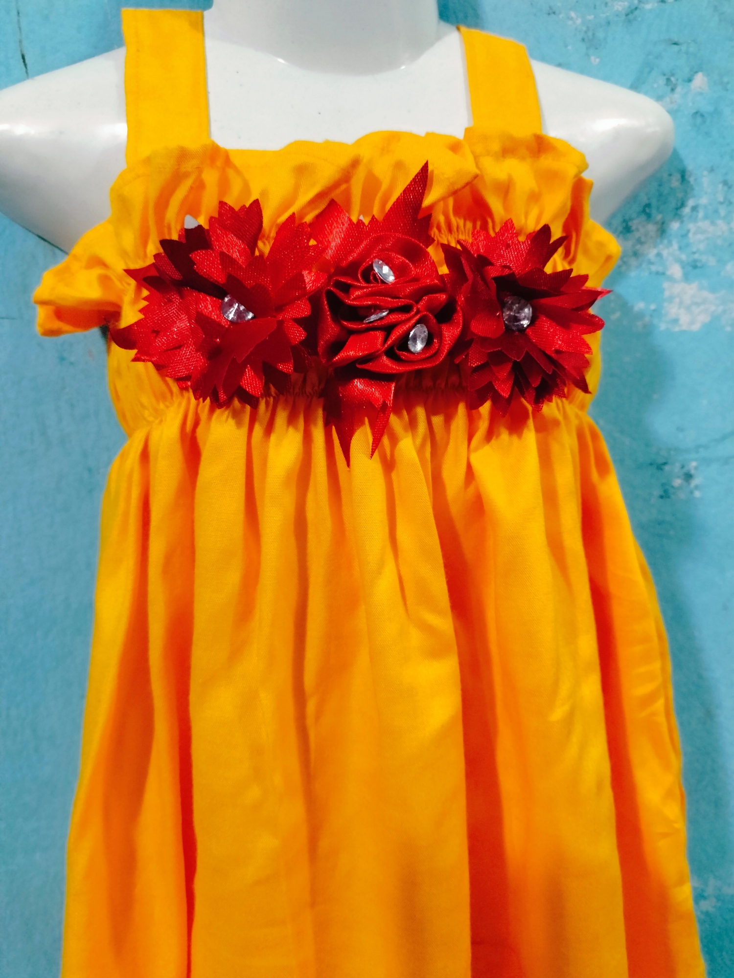 Picture of Baby Girls Unique Design & Fashionable Home made Dress for 0 to 3 years baby - বাচ্চাদের জামা