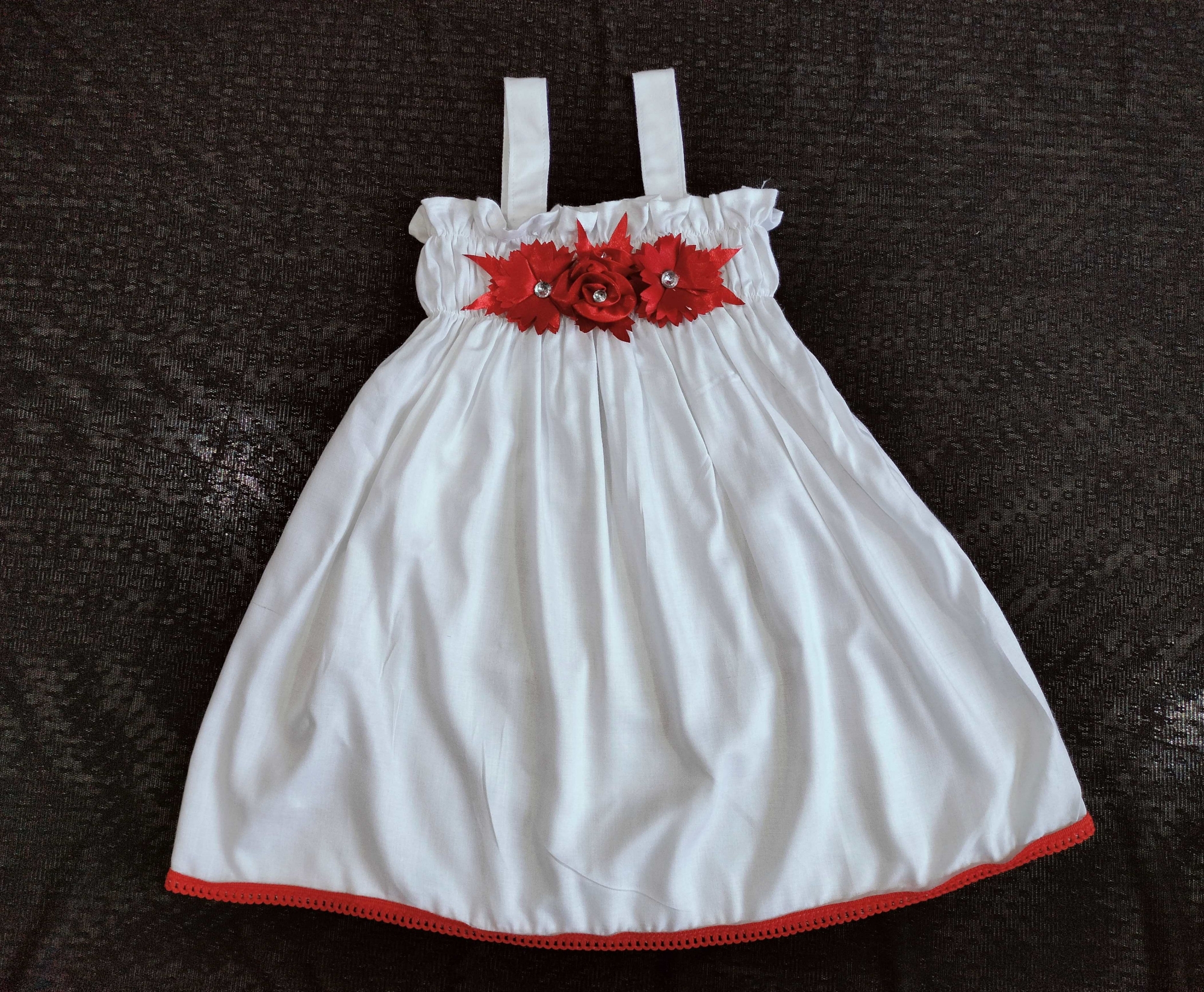 Picture of Baby Girls Unique Design & Fashionable Home made Dress for 0 to 3 years baby - বাচ্চাদের জামা