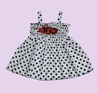 Picture of Baby Girls Unique Design & Fashionable Home made Dress for 0 to 3 years baby - বাচ্চাদের জামা