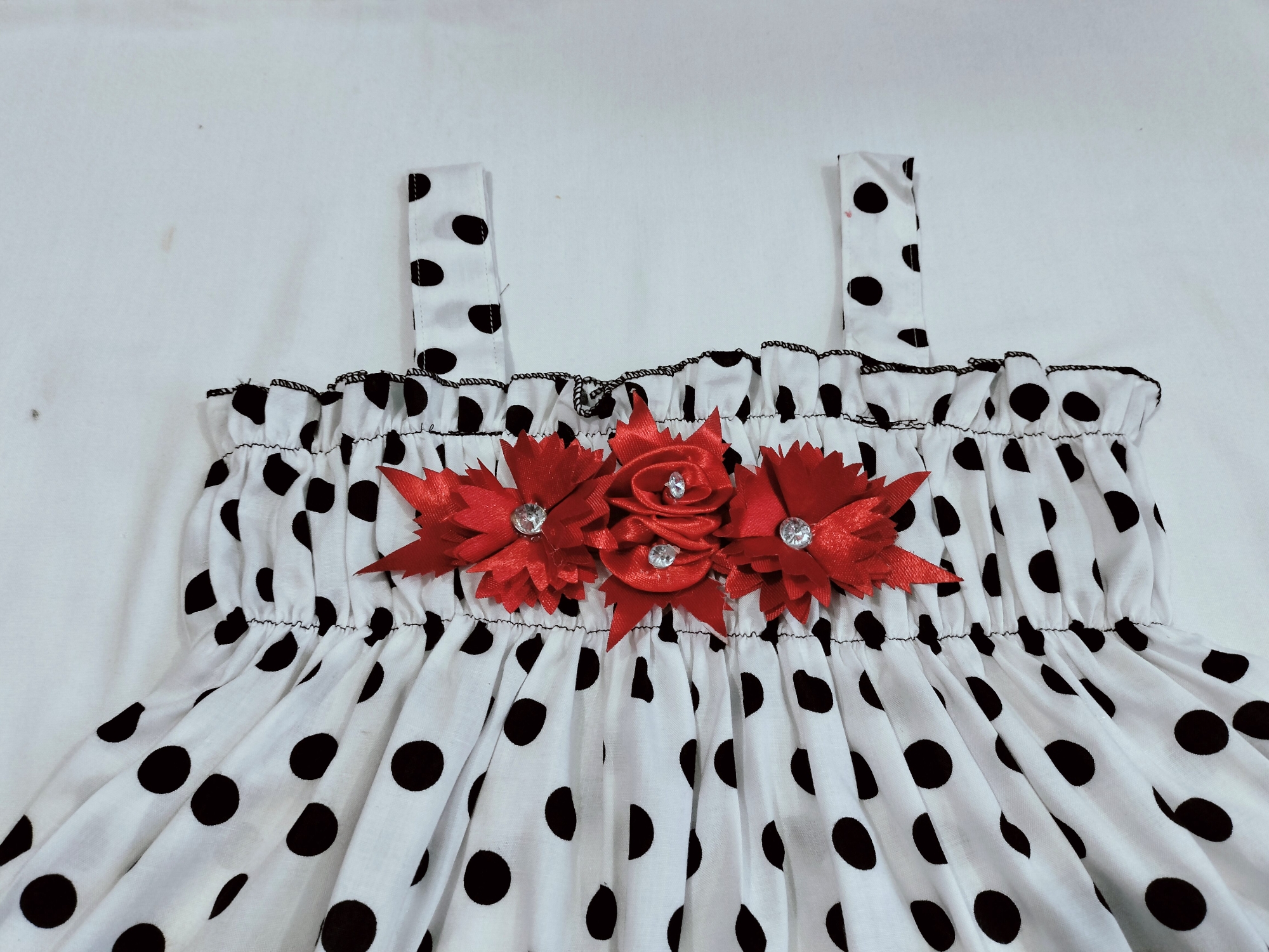 Picture of Baby Girls Unique Design & Fashionable Home made Dress for 0 to 3 years baby - বাচ্চাদের জামা