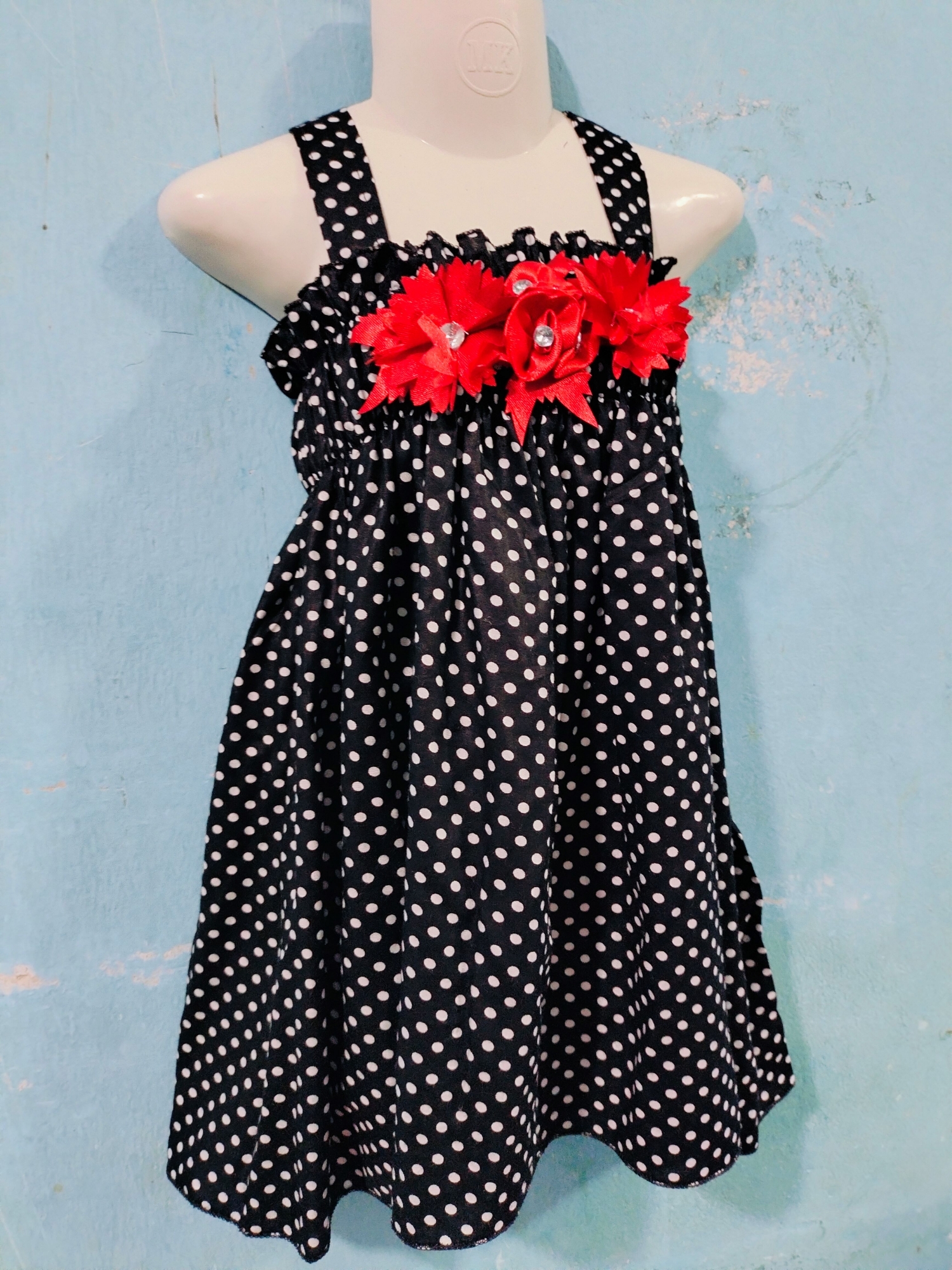 Picture of Baby Girls Unique Design & Fashionable Home made Dress for 0 to 3 years baby - বাচ্চাদের জামা