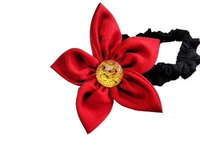 Picture of Girls long Sleeve  red & Black Striped  winter Dress 0-12 years