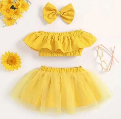 Picture of Summer Kid Baby Girls Floral Long Tutu skart Wedding Party Dresses and birthday Dresses 0-5