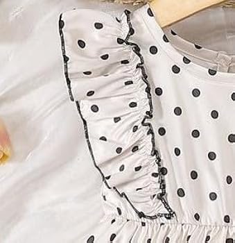 Picture of Cotton baby girl fashionable dress Eid collection for 1- 5 yeas babys