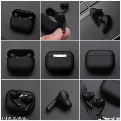 Picture of Airpods Pro 2nd Gen Made In Dubai Edition Bluetooth Headphone Black and White