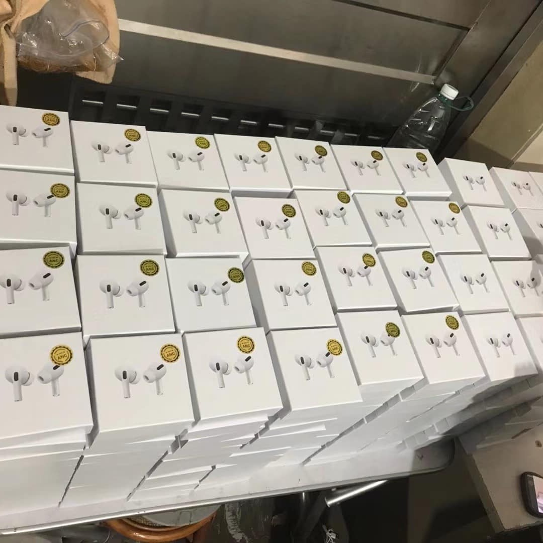 Picture of Airpods Pro 2nd Gen Made In Dubai Edition Bluetooth Headphone Black and White