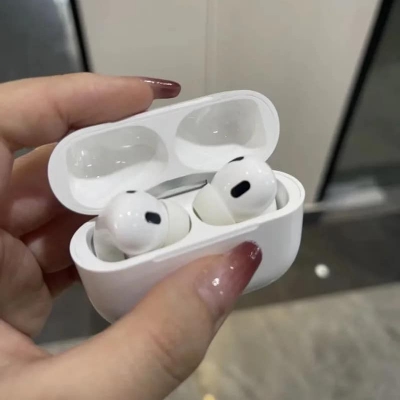 Picture of Airpods Pro 2nd Gen Made In Dubai Edition Bluetooth Headphone Black and White
