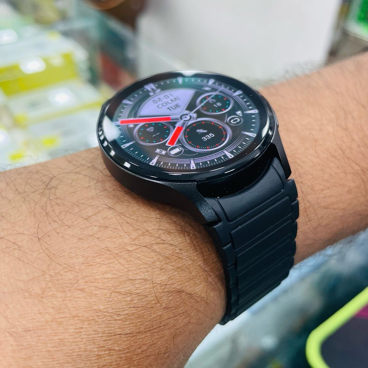 Picture of COLMI i28 Ultra Smartwatch AOD Amoled Display Magnetic Belt Bluetooth Calling Smart Watch. Muslim prayer, Ai Chat GPT Support