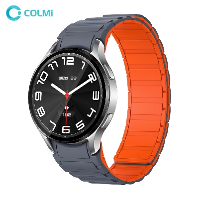 Picture of COLMI i28 Ultra Smartwatch Magnetic Silicon Belt Calling Smart Watch. AOD Amoled Display, Muslim prayer, Ai Chat GPT Support Smartwatch