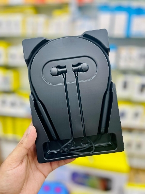 Picture of Awei G83BL Neckband Bluetooth Earphones. Bluetooth V5.4 Music Control & HD Calling Support Sports Wireless Headphone