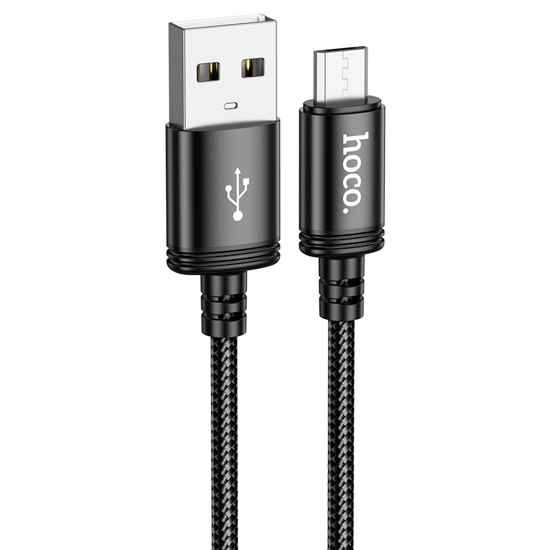 Picture of Hoco X89 Type B Fast Charging Data Cable. USB to Micro-USB  Braided Charging Cable