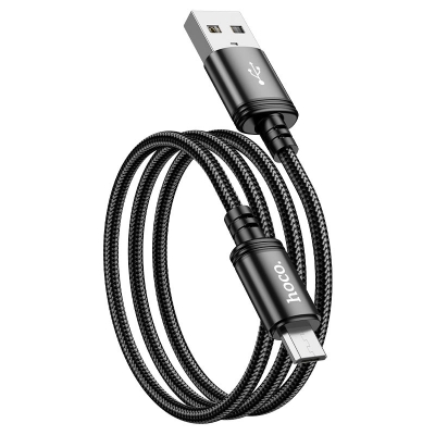 Picture of Hoco X89 Type B Fast Charging Data Cable. USB to Micro-USB  Braided Charging Cable