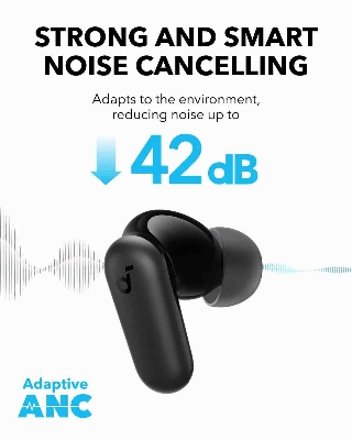 Picture of Anker Soundcore R50i NC Earbuds 42dB ANC Heavy Bass True Wireless Earbuds