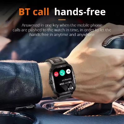 Picture of COLMI P76 Military Smartwatch Bluetooth Calling Outdoor Sports 3ATM Waterproof Smart Watch