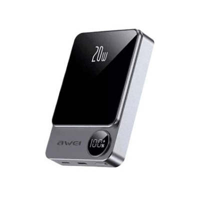 Picture of Awei P39K Magsafe Wireless Powerbank 10000mAh 20W PD Fast Charging Magnetic Power Bank
