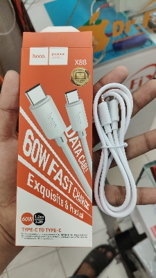 Picture of Hoco X88 Gratified 60W PD Fast Charging Type C to Type C  Data Cable
