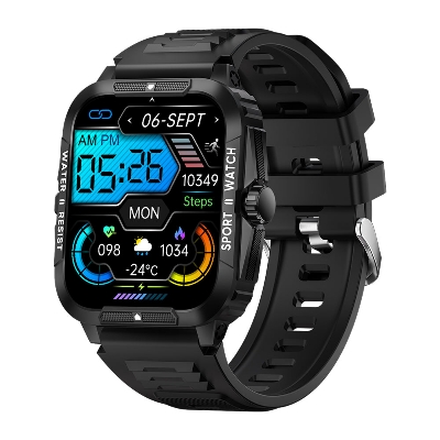 Picture of COLMI P76 Smartwatch 3ATM Waterproof Bluetooth Calling Military Grade Outdoor Sports Smart Watch