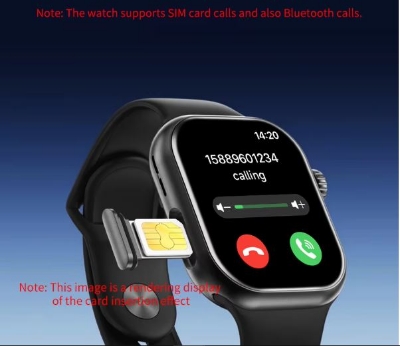 Picture of BW11 Smartwatch 4G Direct Sim Calling, Pop Up Camera, Bluetooth Calling, HD Display Smart watch Full Touch Screen and Wireless charging Smartwatch